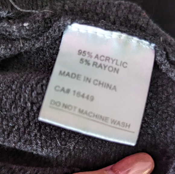 La Madona cardigan sweater size XL women's casual knit vintage - Picture 3 of 6